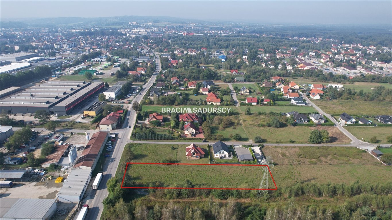 Działka pod zabudowę 3088 m2 z mediami, Brzesko Brzesko, Szczepanowska  3 088m2 Foto 1