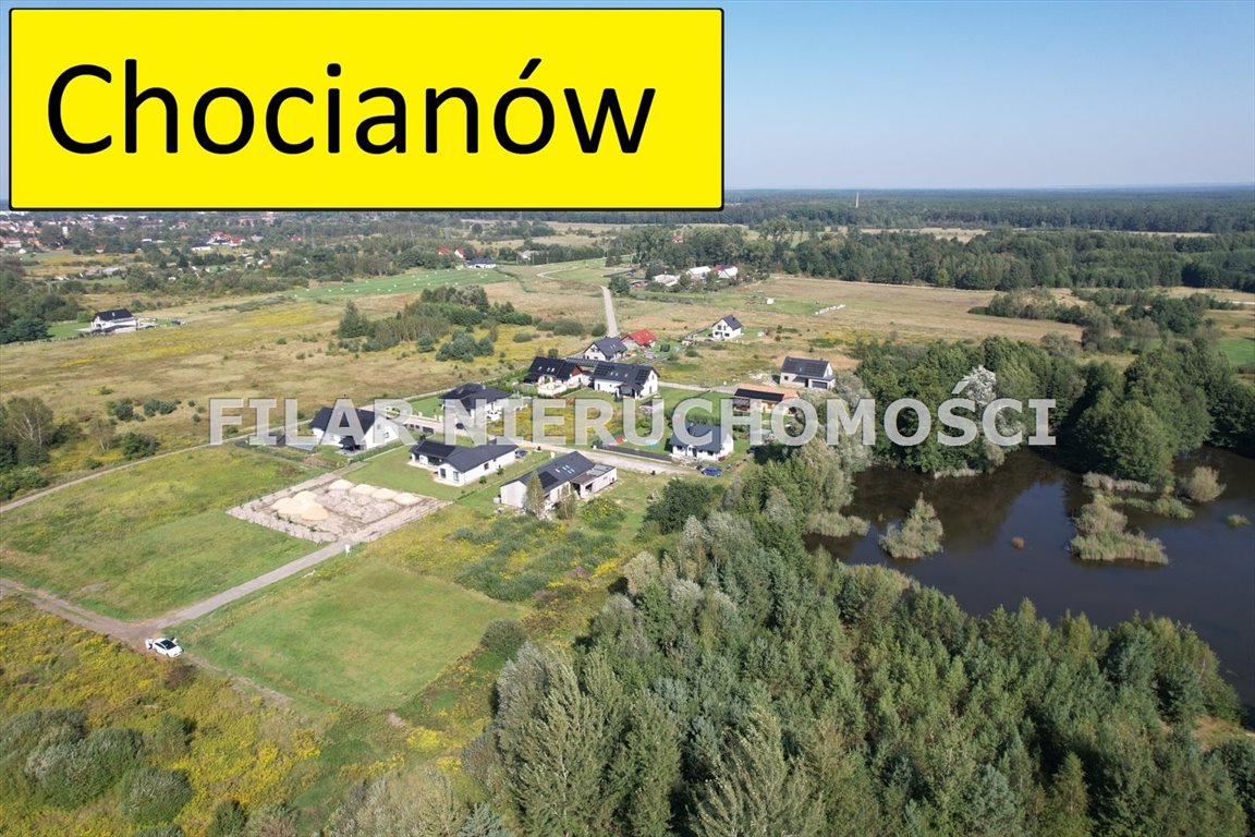 Działka budowlana 1124 m2 z uzbrojeniem i własną studnią Chocianów  1 124m2 Foto 1