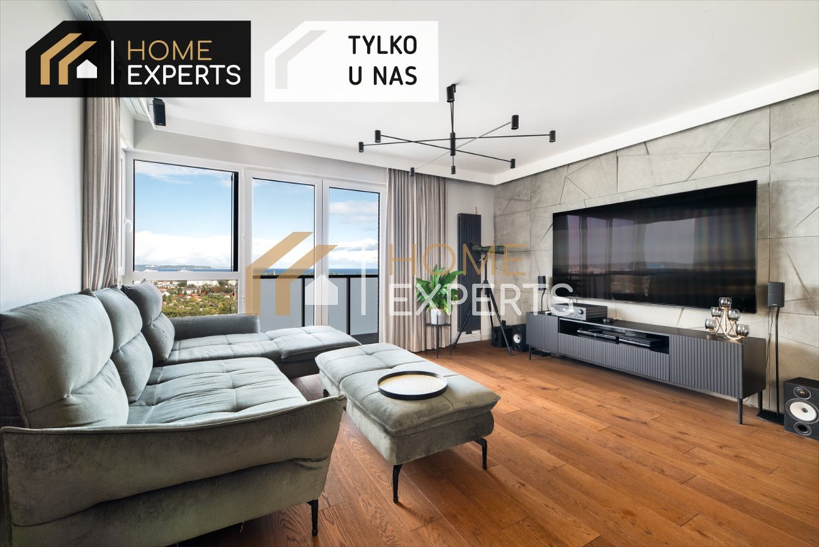 Przestronne 3-pokojowe mieszkanie z sauną i panoramicznym widokiem Gdańsk, Letnica, Sucha  87m2 Foto 1