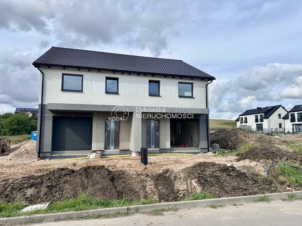 Polecam nowoczesny bliźniak 104 m² z ogrodem 400 m² w Nowej Wsi Lęborskiej Nowa Wieś Lęborska, Wincentego Witosa  107m2 Foto 1