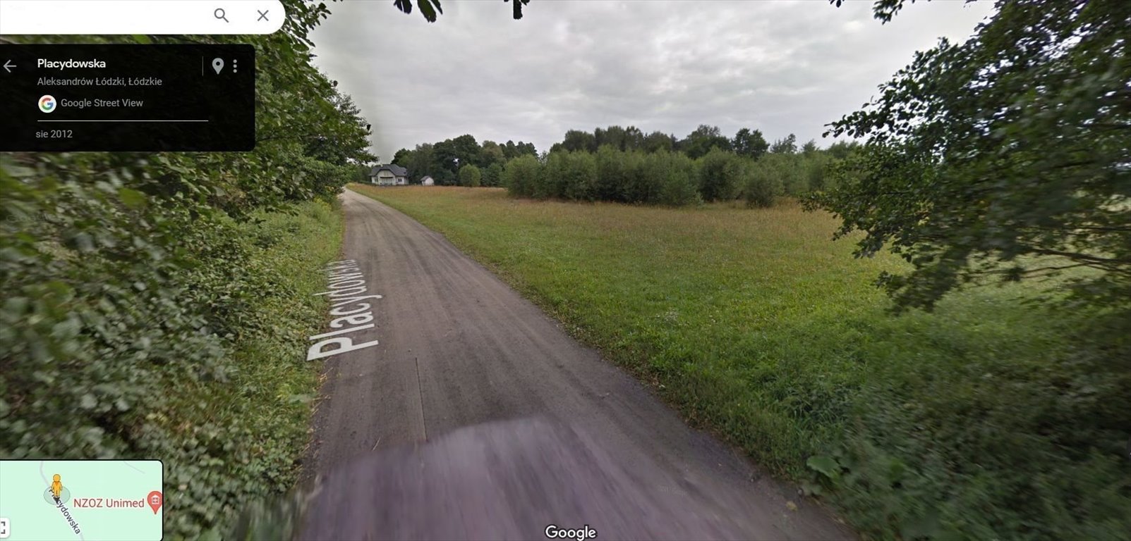 Działka budowlana 1260 m² z MPZP, media w drodze Wola Grzymkowa  1 260m2 Foto 1
