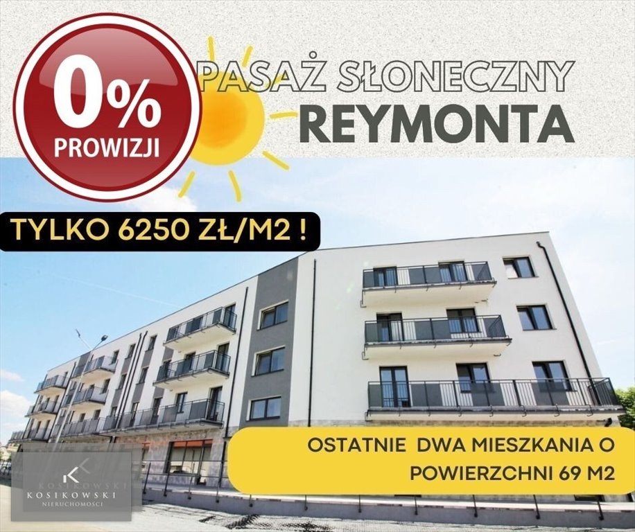 Mieszkanie czteropokojowe  na sprzedaż Namysłów, Reymonta  70m2 Foto 1