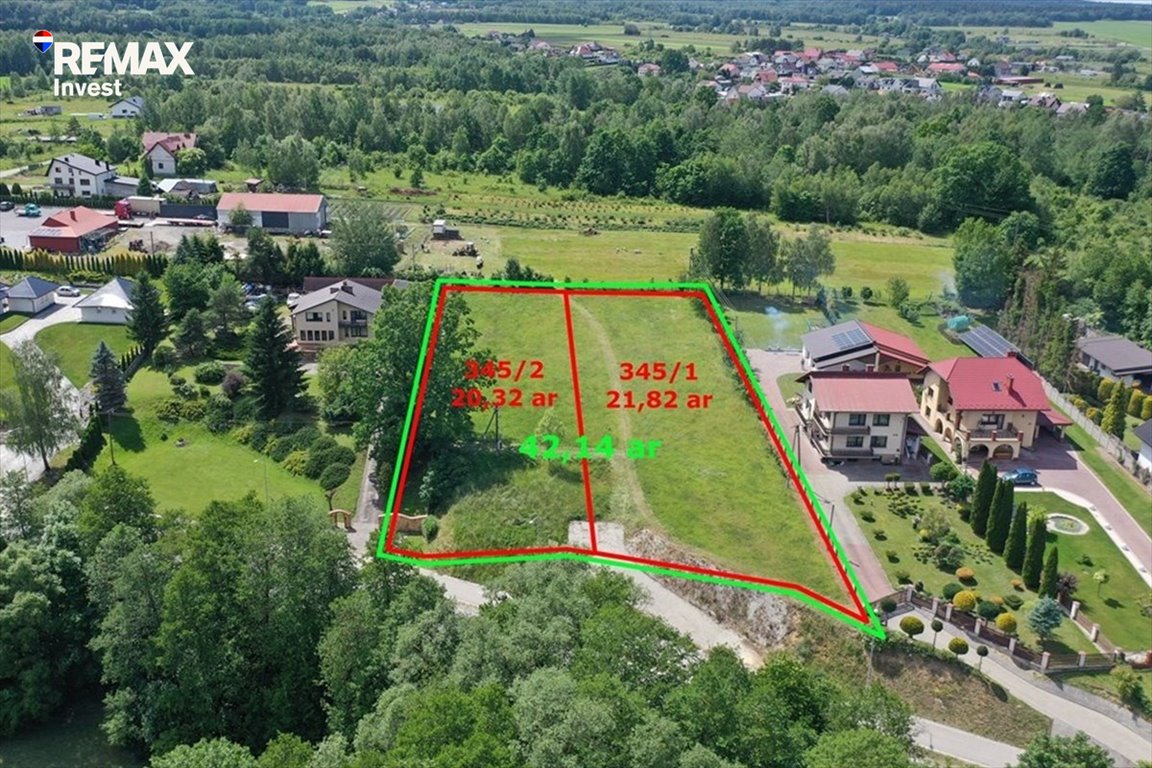 Działka budowlana 42,14 a w Łagowie (Rakowska) z mediami Łagów, Rakowska  4 214m2 Foto 1