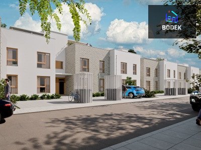 Nowoczesne 3-pokojowe mieszkanie z ogrodem i panoramicznym widokiem Wrocław, Fabryczna, Maślice, Wołodyjowskiego  60m2 Foto 1