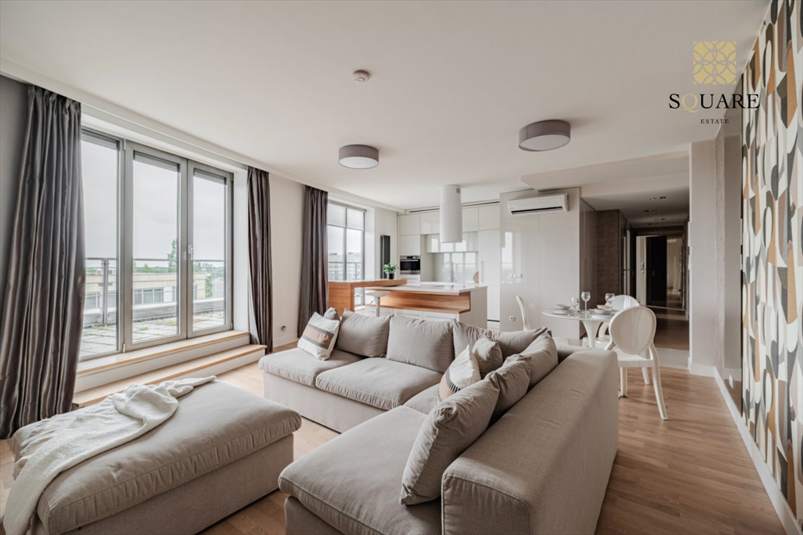 Luksusowy apartament z tarasem i widokiem na Stadion Narodowy Warszawa, Śródmieście, Książęca  100m2 Foto 1