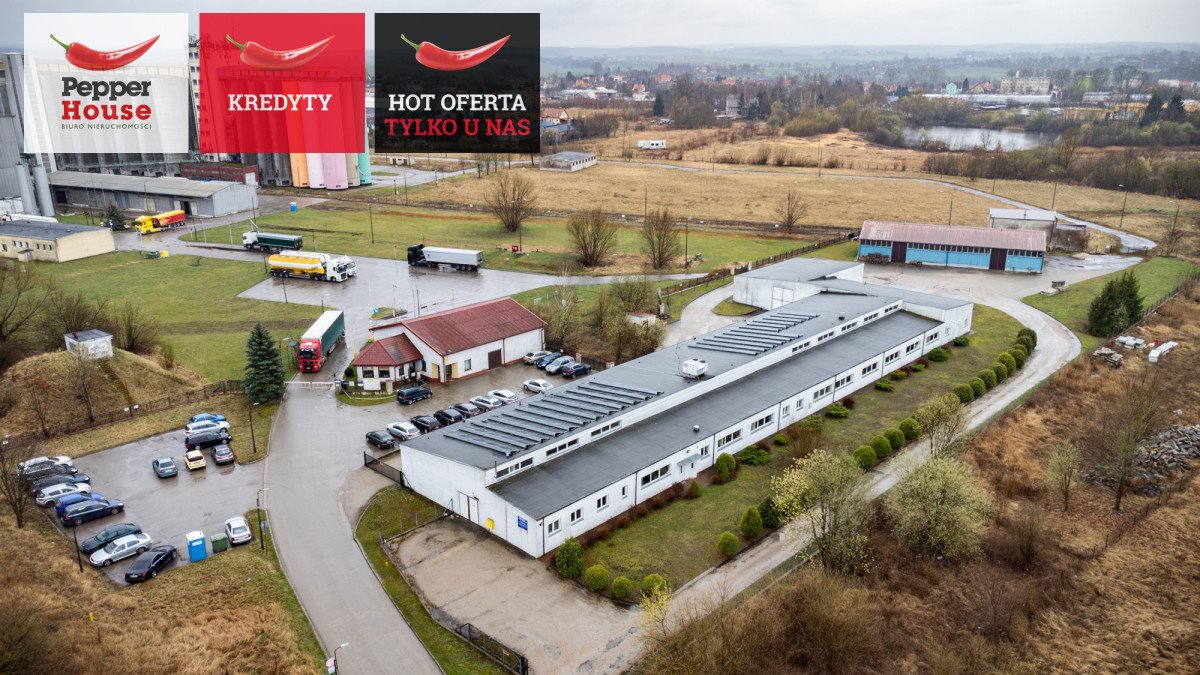 Na sprzedaż duży obiekt przemysłowy 2 477 m2 z zapleczem socjalnym Kętrzyn, Bałtycka  2 477m2 Foto 1
