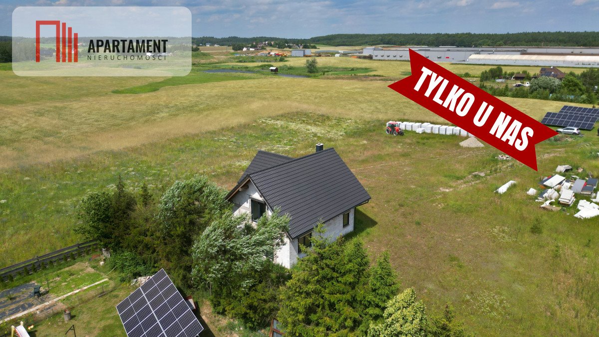 Nowoczesny dom z garażem, ogrzewaniem podłogowym i dużym potencjałem Pinczyn  182m2 Foto 1