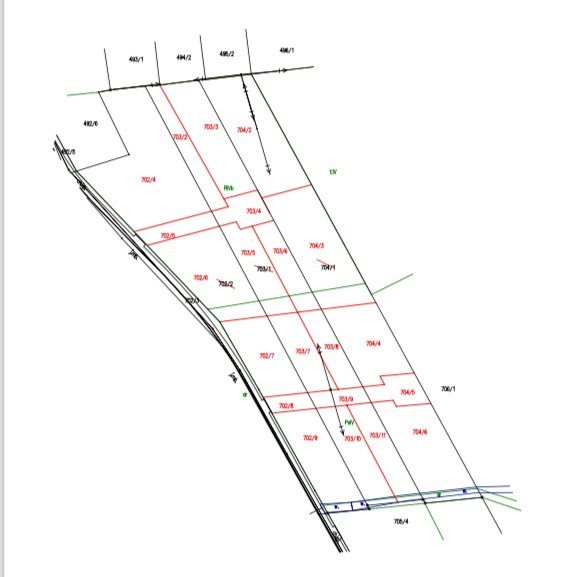 Działka 1000 m² w Czechach – nowoczesne osiedle, media, szybki dojazd Czechy  1 000m2 Foto 1