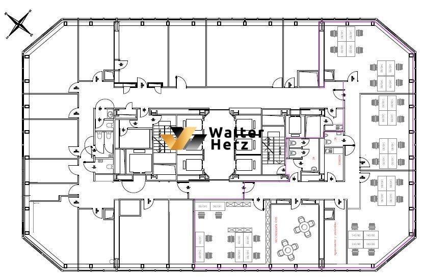 Lokal użytkowy na wynajem Warszawa, Śródmieście, pl. Bankowy  305m2 Foto 14