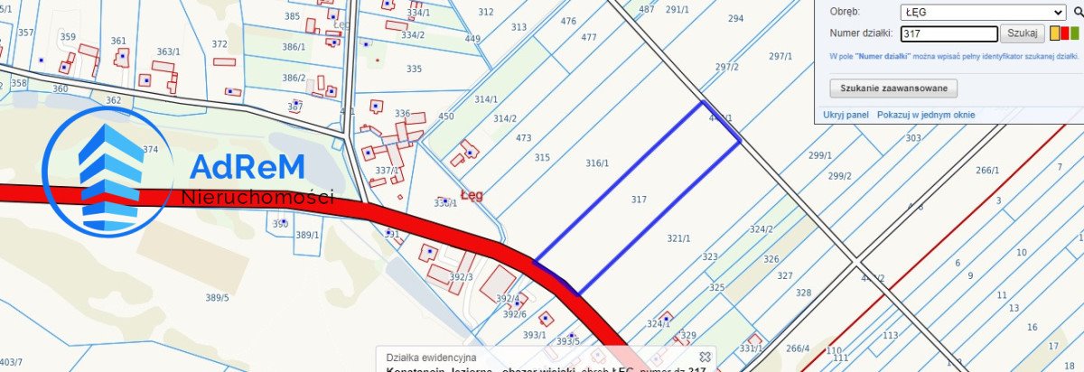 Działka siedliskowa na sprzedaż Łęg  11 000m2 Foto 6