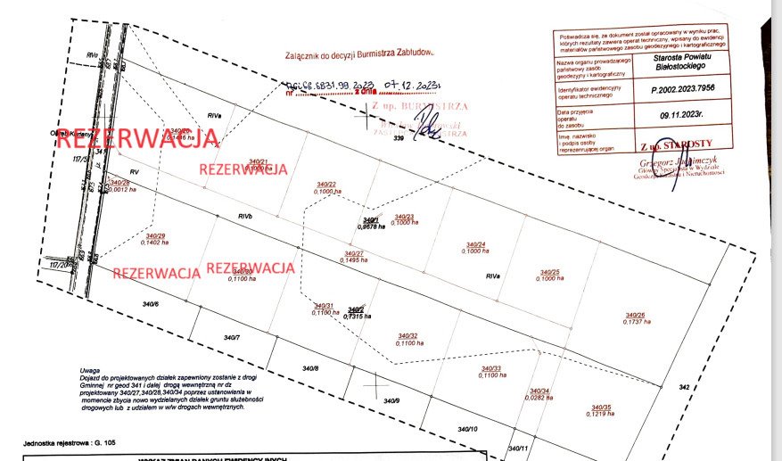 Działka budowlana na sprzedaż Kuriany  1 000m2 Foto 5