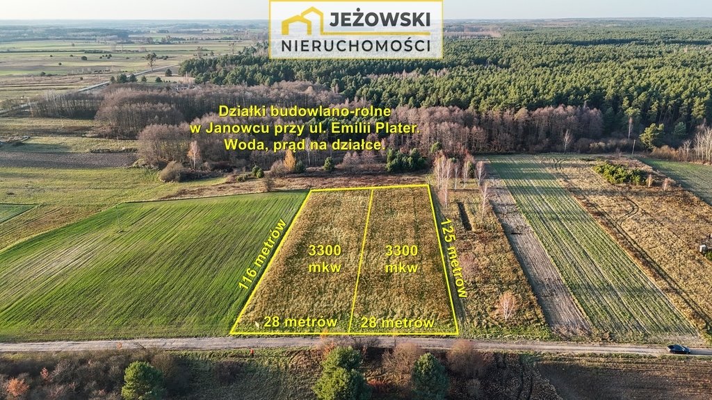 Działka budowlana na sprzedaż Janowiec, Emilii Plater  3 300m2 Foto 1