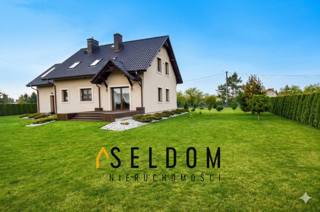 Do sprzedania przestronny dom 123 m² z garażem i dużą działką 23 arów Spalona, Wiśniowa  123m2 Foto 1