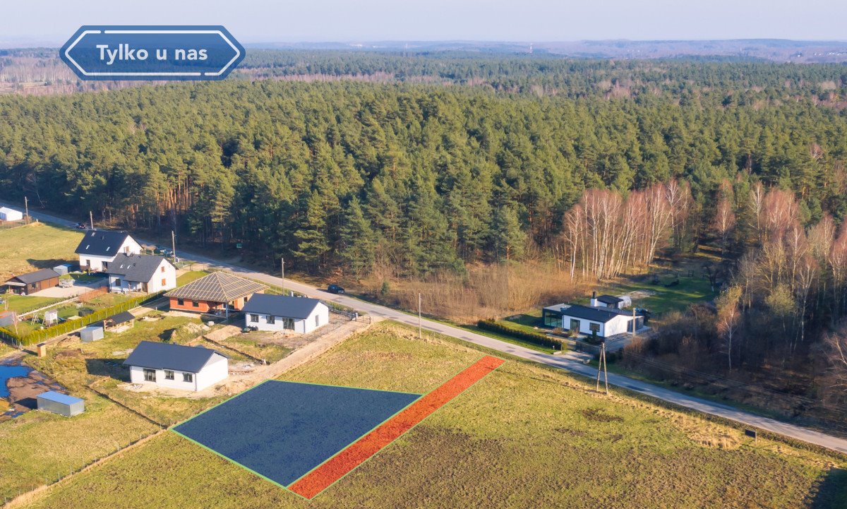 Działka 965 m² w spokojnej okolicy z mediami, Aleksandria Aleksandria, Aleksandria Druga, Sosnowa  965m2 Foto 1