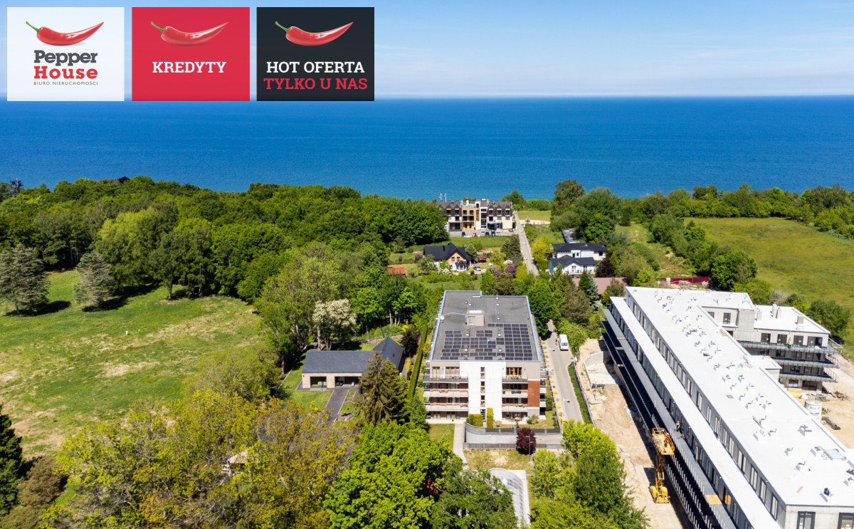Atrakcyjny apartament 2-pok. 150m od morza, balkon, garaż Jastrzębia Góra, Klifowa  45m2 Foto 1