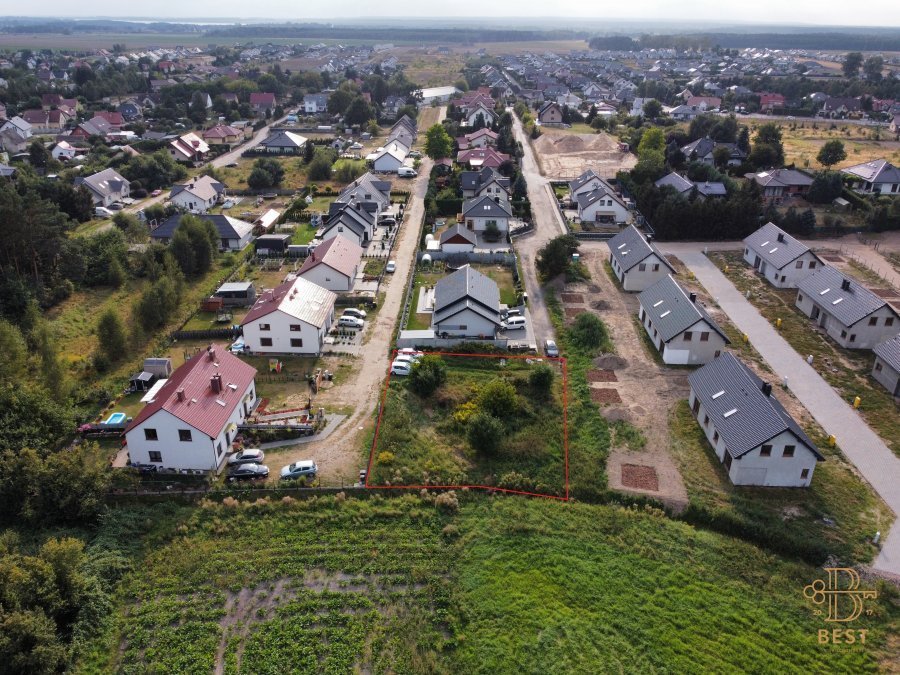 Działka budowlana na sprzedaż Grzędzice, Akacjowa  1 000m2 Foto 1