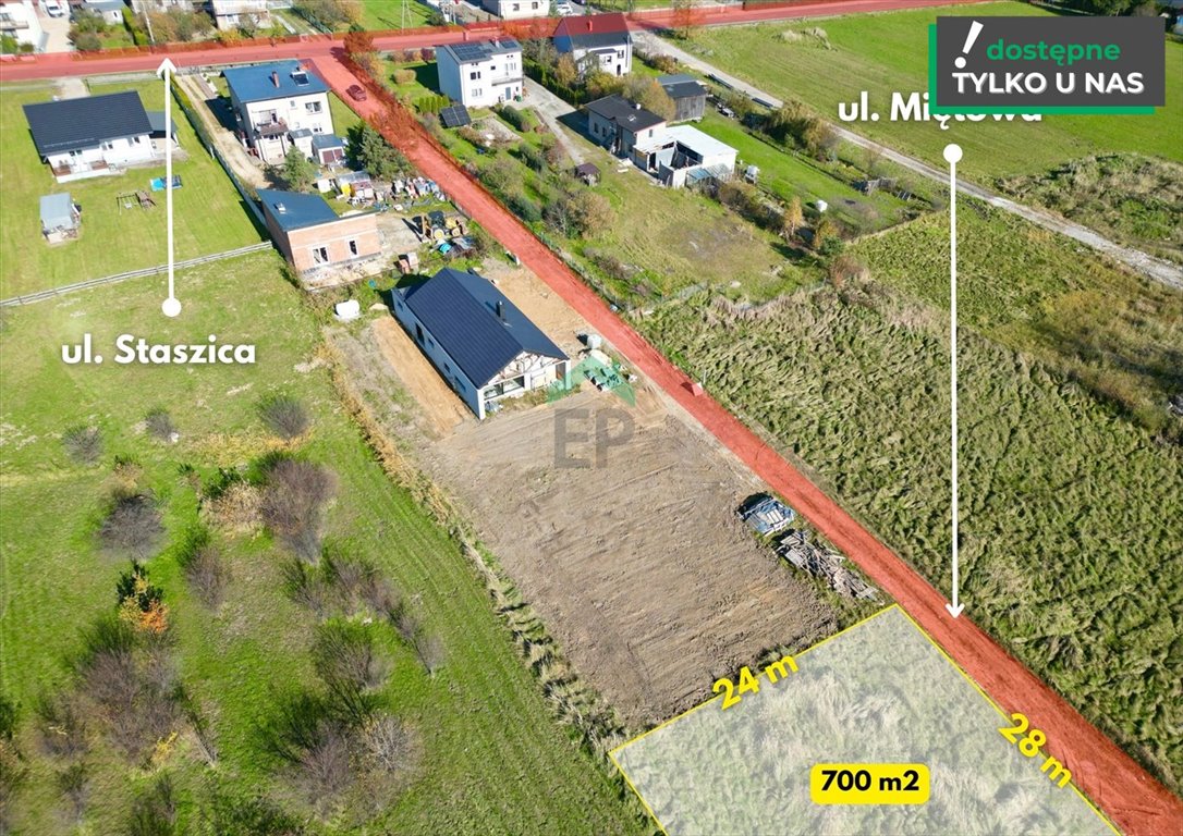 Działka pod dom w Brzeziny-Kolonii, 700 m2, blisko miasta Brzeziny-Kolonia  700m2 Foto 1