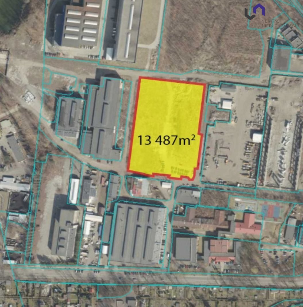 Działka 13 487 m² pod przemysł i logistykę w Świętochłowicach Świętochłowice  13 487m2 Foto 1
