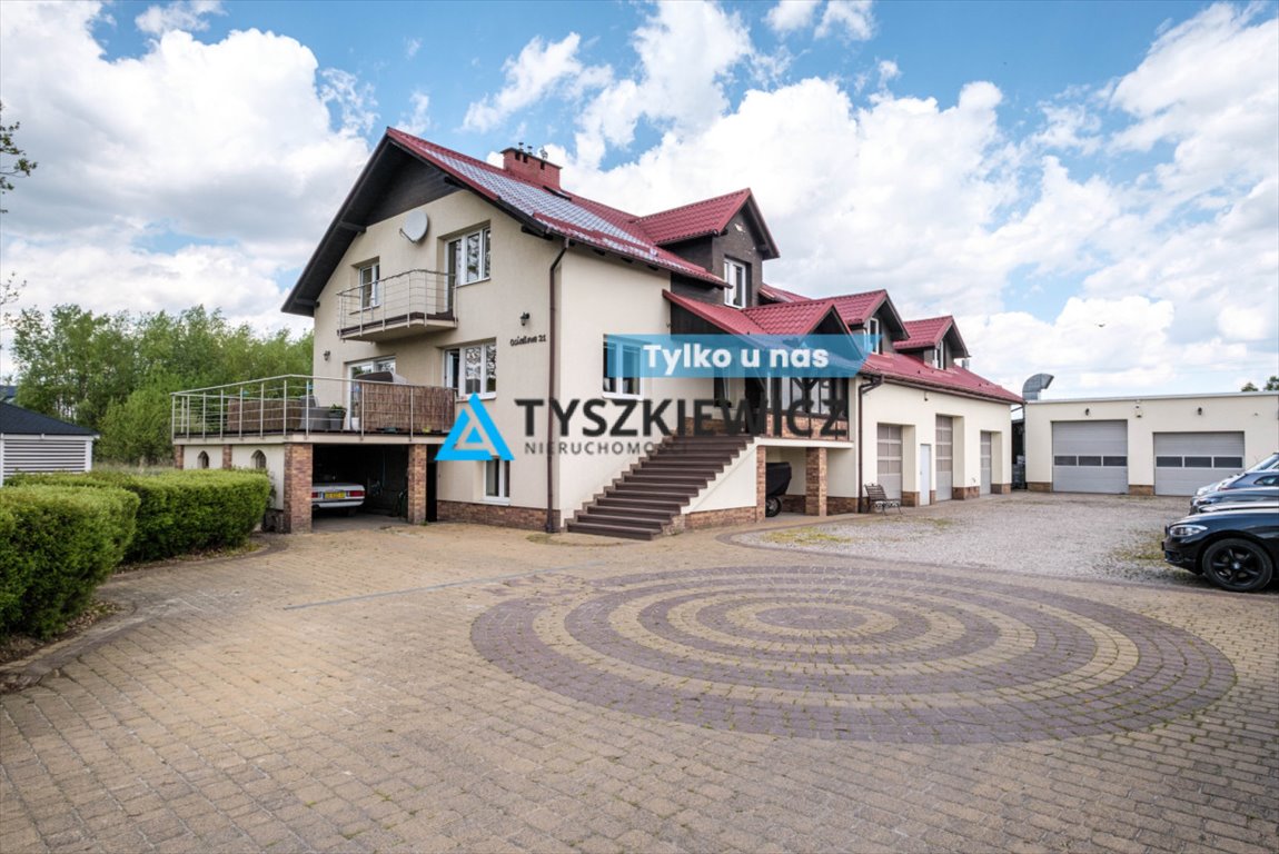 Gdańsk Kokoszki: Dom z warsztatem, inwestycja i działalność Gdańsk, Kokoszki, Osiedlowa  454m2 Foto 1