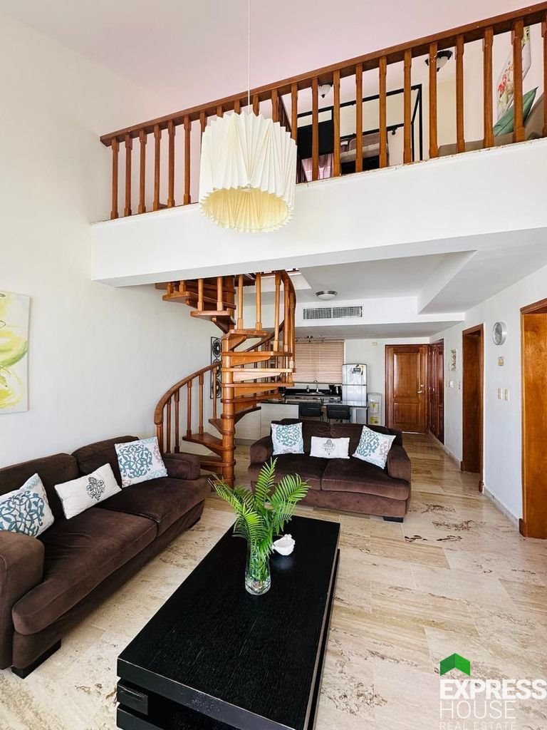 Penthouse przy plaży w Los Corales, 145 m², tarasy Dominikana, Los Corales  145m2 Foto 1