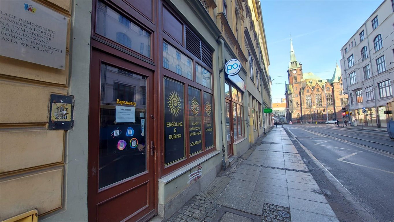 Lokal usługowy po remoncie, 5 pokoi, witryna, przy Rynku Wrocław, Stare Miasto, Stare Miasto, Krupnicza  53m2 Foto 1