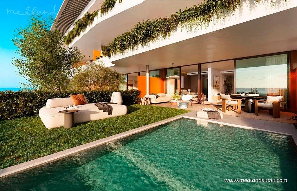 Luksusowe apartamenty z panoramicznym widokiem na Morze Hiszpania, Fuengirola  89m2 Foto 1