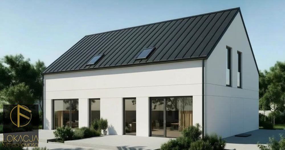 Nowoczesny energooszczędny dom 103 m² z garażem i możliwością aranżacji Mączniki  103m2 Foto 1