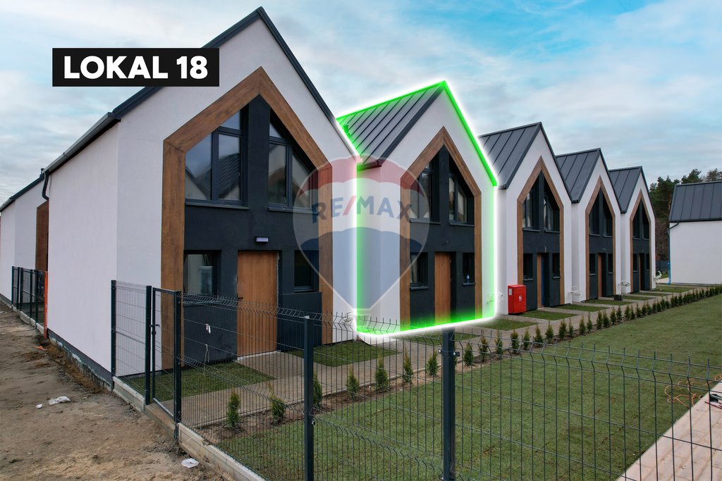 Na sprzedaż nowoczesny dom 49,8 m² w Wiciu blisko plaży: Wicie: Bosmańska