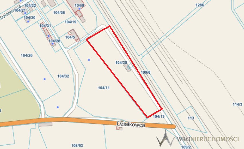 Działka usługowa 0,73 ha w Januszkowicach – inwestuj! Januszkowice  7 300m2 Foto 1