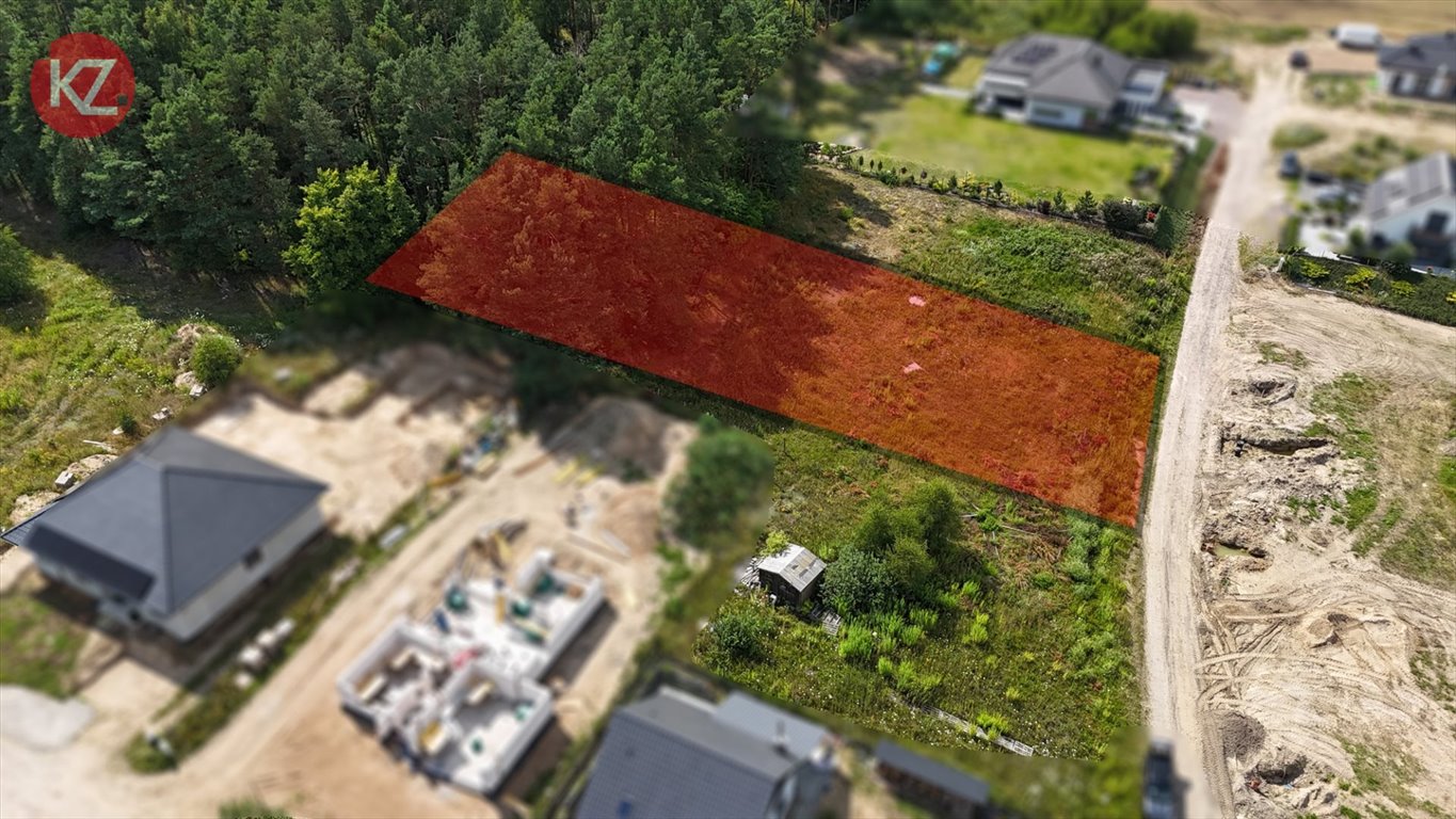 Działka 1548 m² z widokiem, las i media w Dolaszewie Dolaszewo  1 548m2 Foto 1