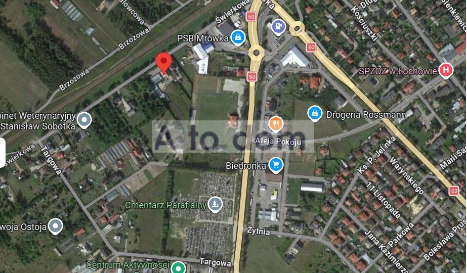 Działka z domem i obiektami usługowymi w Łochowie - zapraszam Łochów  4 824m2 Foto 1