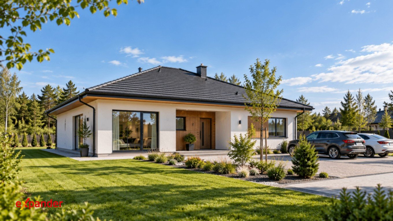 Nowoczesny dom 108 m² na Wyczerpach z dużą działką. Częstochowa, Wyczerpy-Aniołów, Ugody  108m2 Foto 1