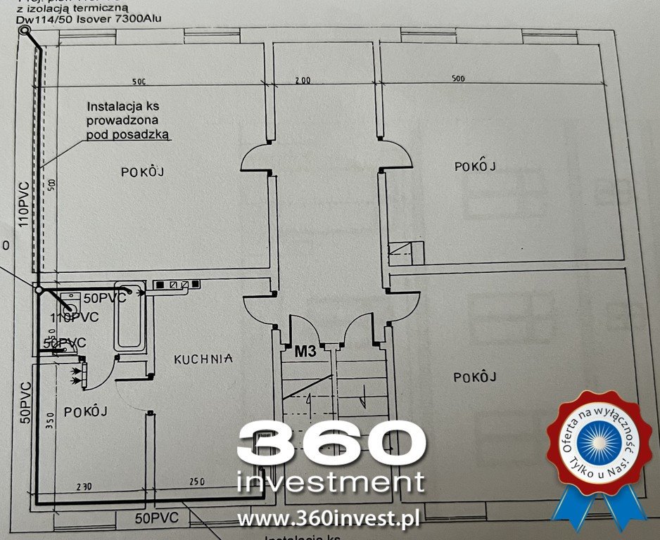 Mieszkanie czteropokojowe  na sprzedaż Drawno, Szpitalna  104m2 Foto 17