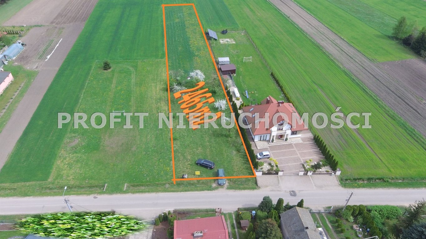 Działka 2465 m² z mediami, blisko Łodzi i A2 Dzierzbiętów Mały  2 465m2 Foto 1