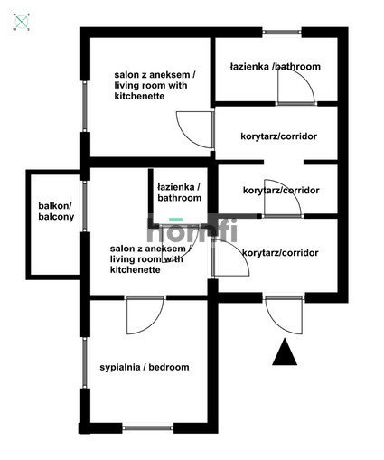 Mieszkanie trzypokojowe na sprzedaż Toruń, Bydgoskie Przedmieście, Józefa Ignacego Kraszewskiego  53m2 Foto 9