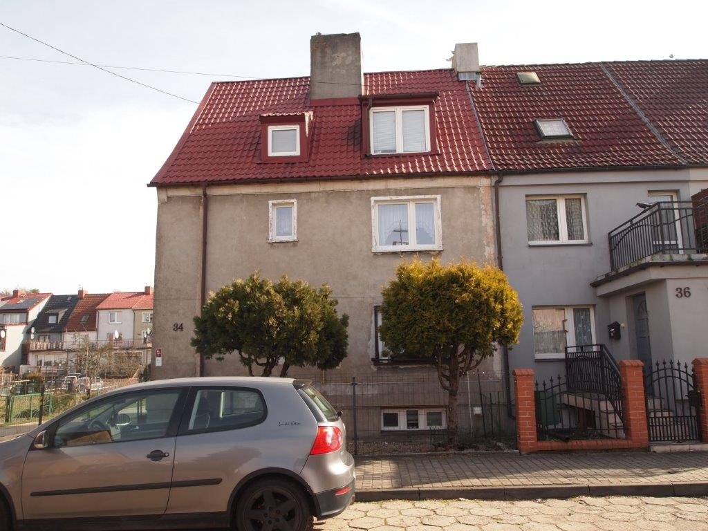 Dom szeregowy 94 m² z garażem, do remontu, ogrzewanie elektryczne Świnoujście, Warszów, Jaracza  94m2 Foto 1