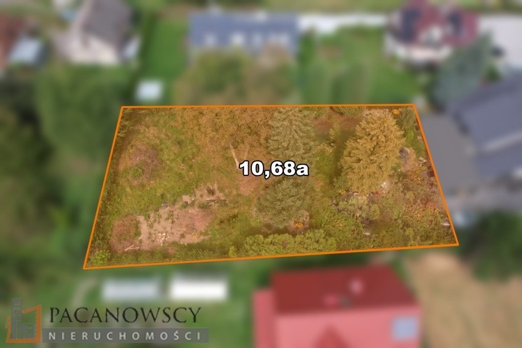 Działka budowlana w Zielonkach, 10,68 ara, media, blisko Krakowa Zielonki  1 068m2 Foto 1