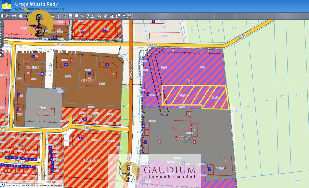 Działka przemysłowo-handlowa na sprzedaż Reda, Obwodowa  6 043m2 Foto 1