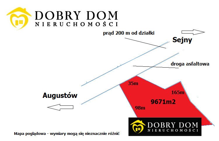 Działka komercyjna na sprzedaż Serski Las  9 671m2 Foto 2