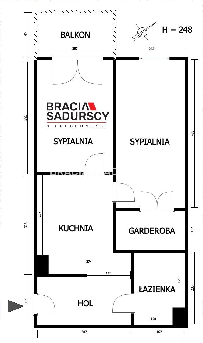 Mieszkanie dwupokojowe na wynajem Kraków, Prądnik Biały, Henryka Pachońskiego  42m2 Foto 18