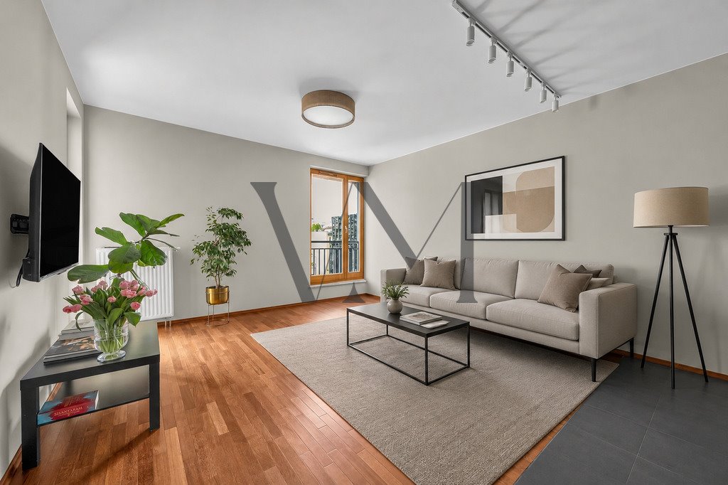 Mieszkanie 61 m² z balkonem w kameralnym apartamentowcu polecam! Warszawa, Mokotów, al. Wyścigowa 17  61m2 Foto 1