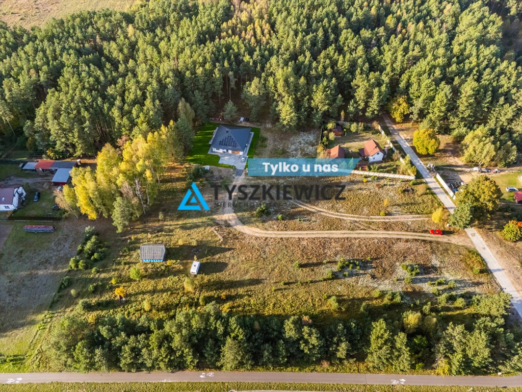 Działka budowlana 1142 m² z warunkami zabudowy w Gutowcu Gutowiec, Borowikowa  1 142m2 Foto 1