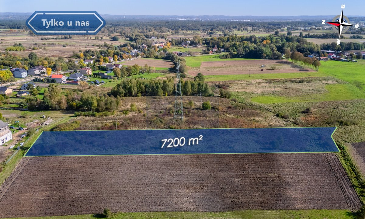 Działka budowlana na sprzedaż Mysłów, Myszkowska  7 200m2 Foto 2