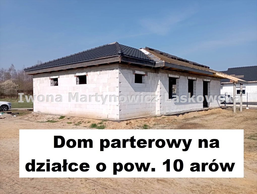 Nowoczesny dom parterowy 129 m2 z garażem i dużą działką Lubin  129m2 Foto 1