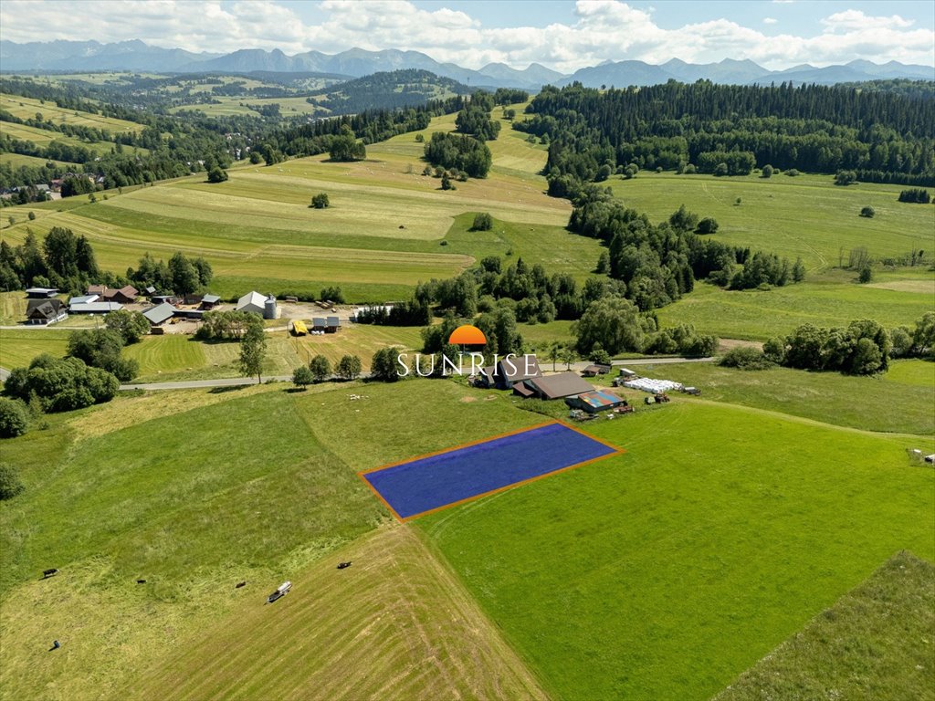 Działka 829 m² z panoramicznym widokiem na Tatry. Chochołów, 353  829m2 Foto 1