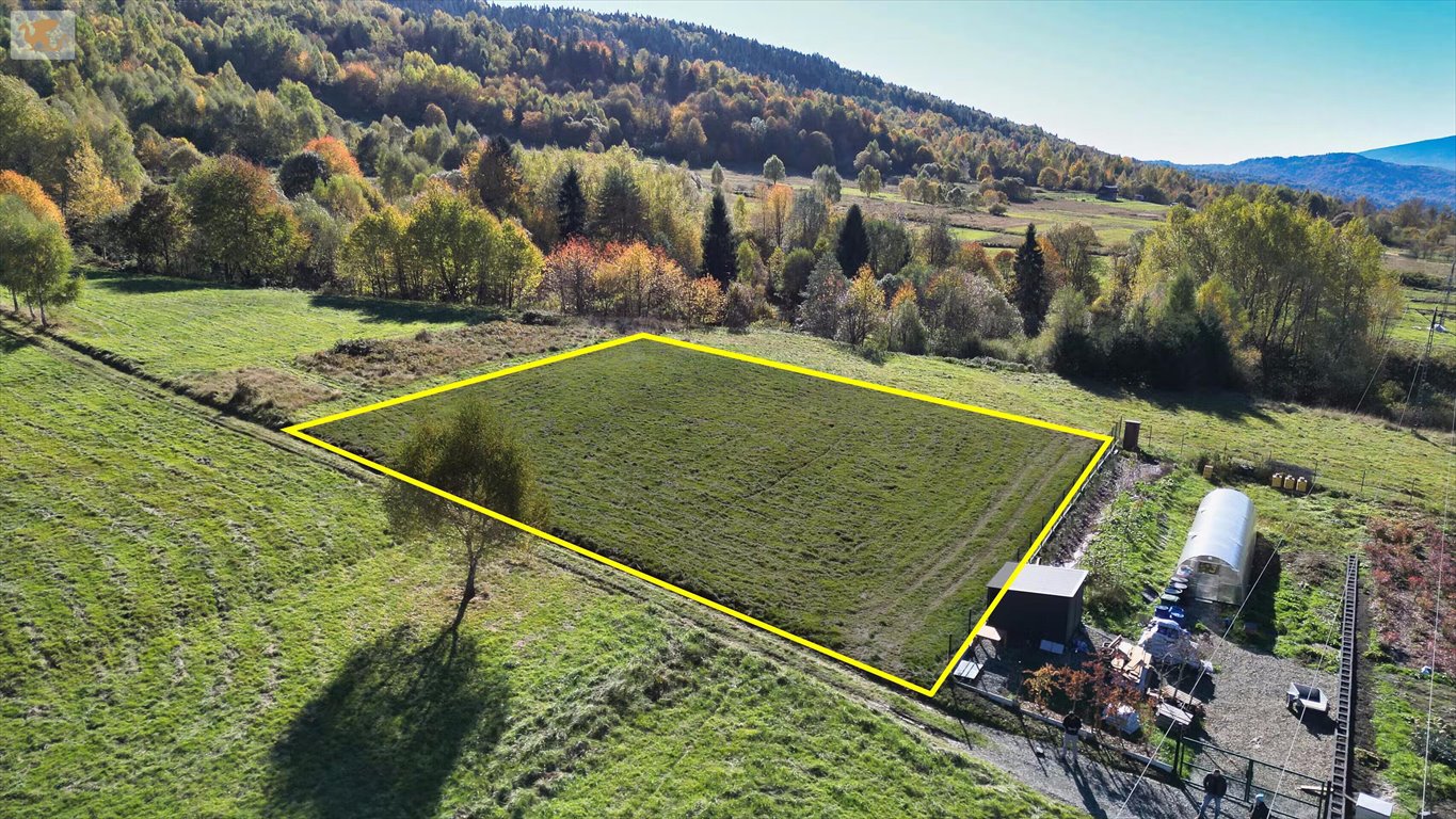 Działka inwestycyjna na sprzedaż Koszarawa  1 600m2 Foto 1