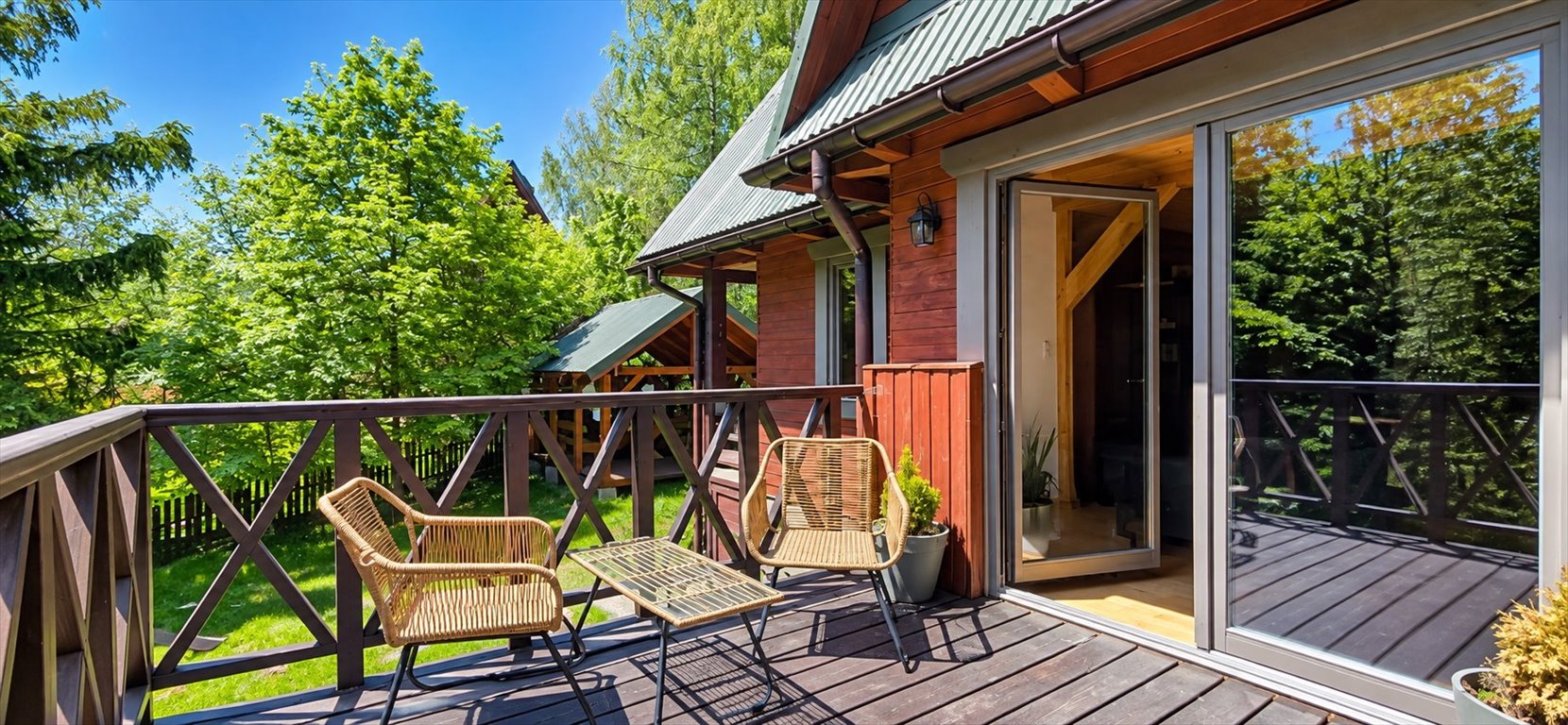 Dom z tarasem i sauną - Zawoja 102 m² na leśnej działce Zawoja  102m2 Foto 1