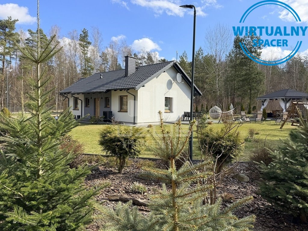 Nowoczesny dom 74 m2 z kominkiem i ogrzewaniem podłogowym Góra  74m2 Foto 1