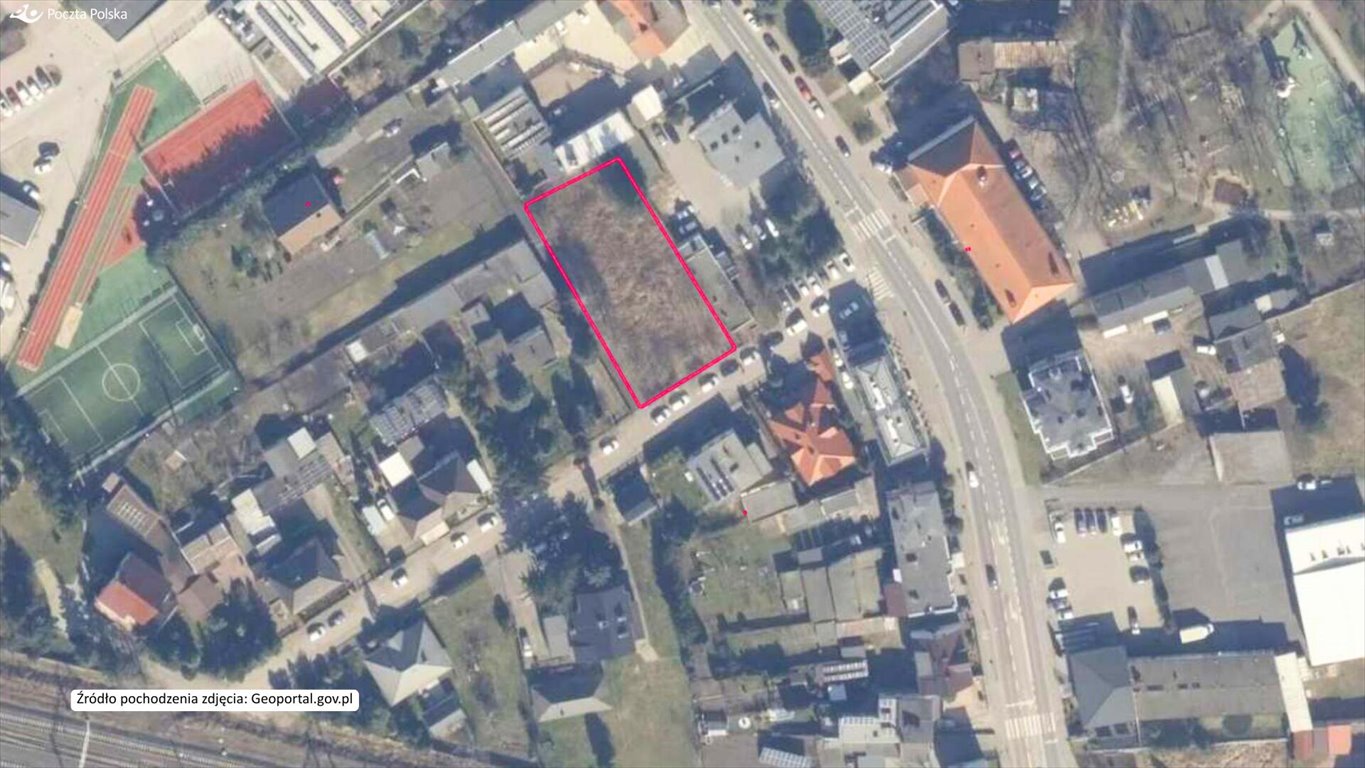 Działka usługowa 1280 m² w centrum Wronki - atrakcyjna cena. Wronki, Poznańska  1 280m2 Foto 1