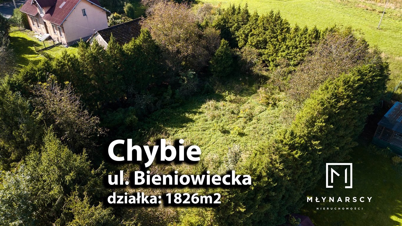 Działka budowlana na sprzedaż Chybie, Chybie, CHYBIE  1 826m2 Foto 1